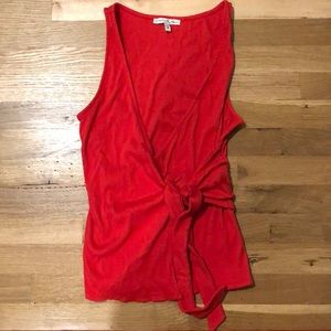 Express Red Top Size M
